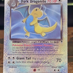 Dark Dragonite Legendary Collection 5/110 Proxy - Etsy
