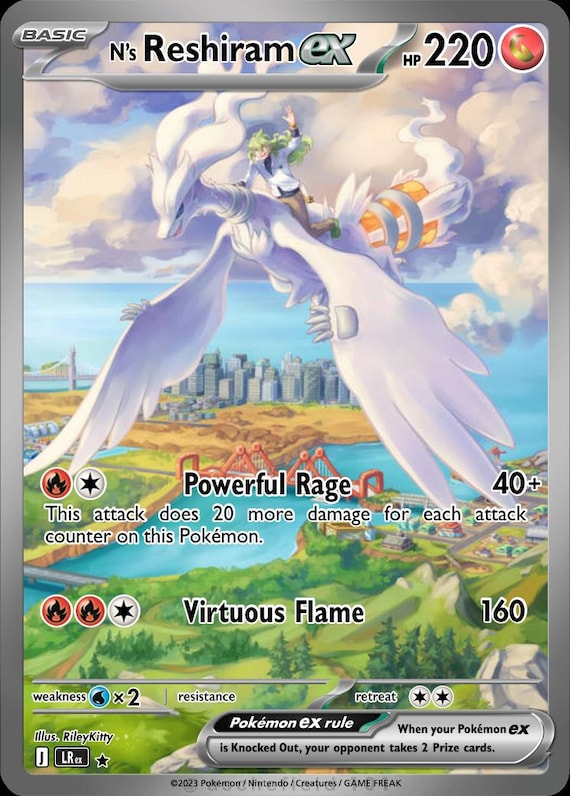pokemon cards reshiram full art New Reshiram Card Looks Incredible : r/PokemonTCG