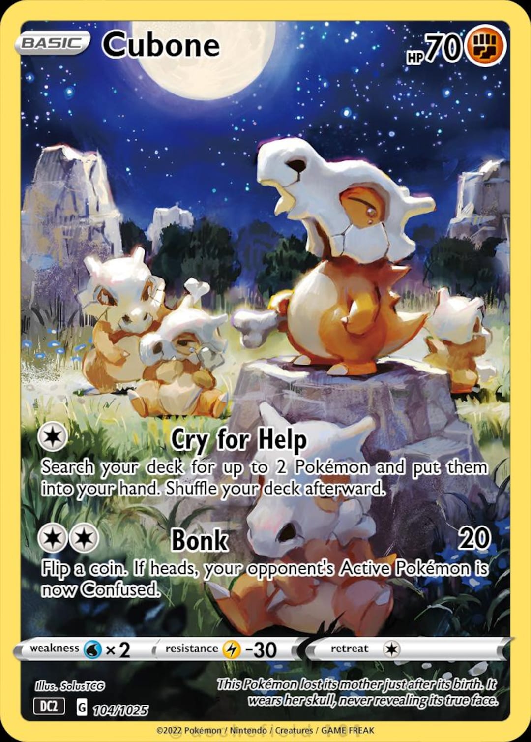 cubone pokemon card full art Marowak 105/165 - - 151 - Evolution 2 Set - Holo Rare Mint / near mint condition trading card Cubone #407 EXTENDED ART –