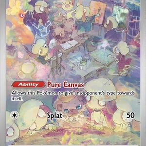 Smeargle Card - Etsy