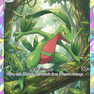 Grovyle - Etsy