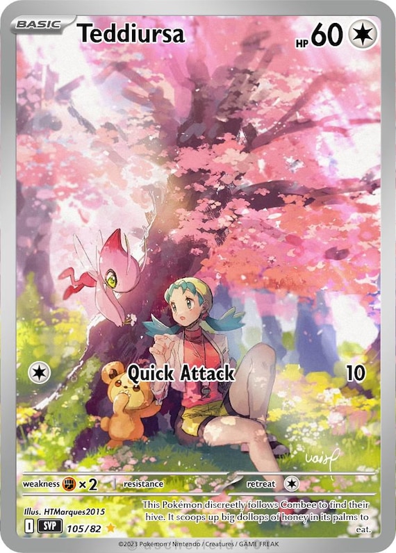 teddiursa pokemon card value - (121/162) your opponent cant play any Trainer cards from his or her hand during your opponents next turn POP 9, Teddiursa Stamped from