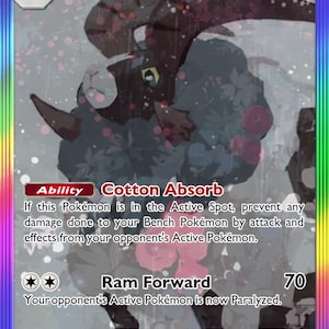 dubwool pokemon card Pokemon TCG - Dubwool V Shining Fates Full Art Holo Card SV120/SV122 main image 0