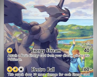 Nのゼクロム フルアート ポケモンカード | ホログラフィック 伝説の