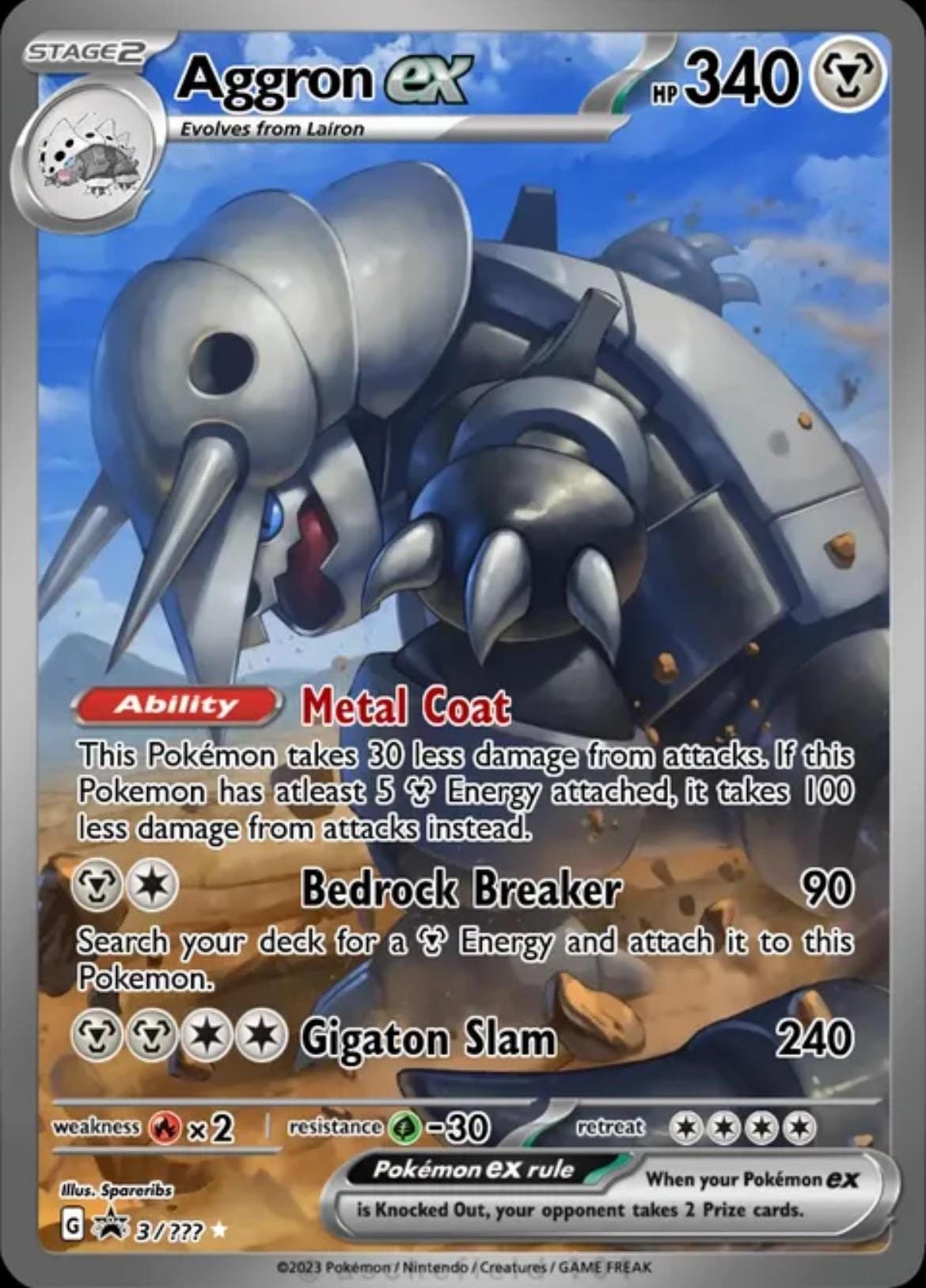 aggron ex pokemon card Aggron Spirit Link (123/160) [XY: Primal Clash] Near Mint