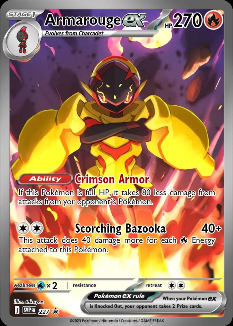 armarouge ex pokemon card Premium Collection Evolve Shop ex has been Knocked Out Pokemon Armarouge Ex Premium Collection