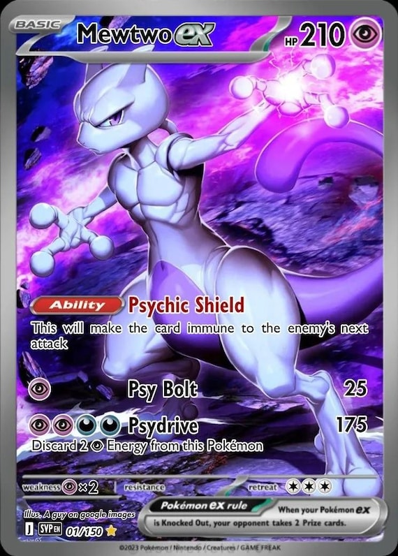 pokemon cards mewtwo ex full art - Mewtwo-EX (103/108) - XY Evolutions your opponent takes 2 Prize cards Mewtwo EX #65 Prices |