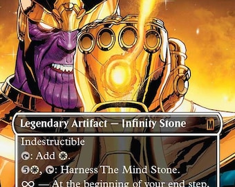 The Mind Stone MTG Proxy Foil - Etsy