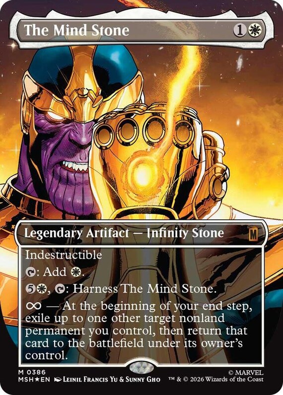 The Mind Stone MTG Proxy Foil - Etsy