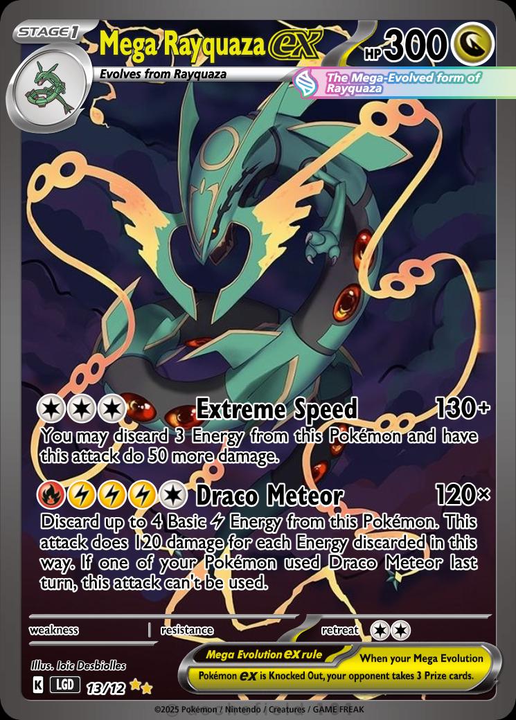 Mega Rayquaza Ex - Etsy