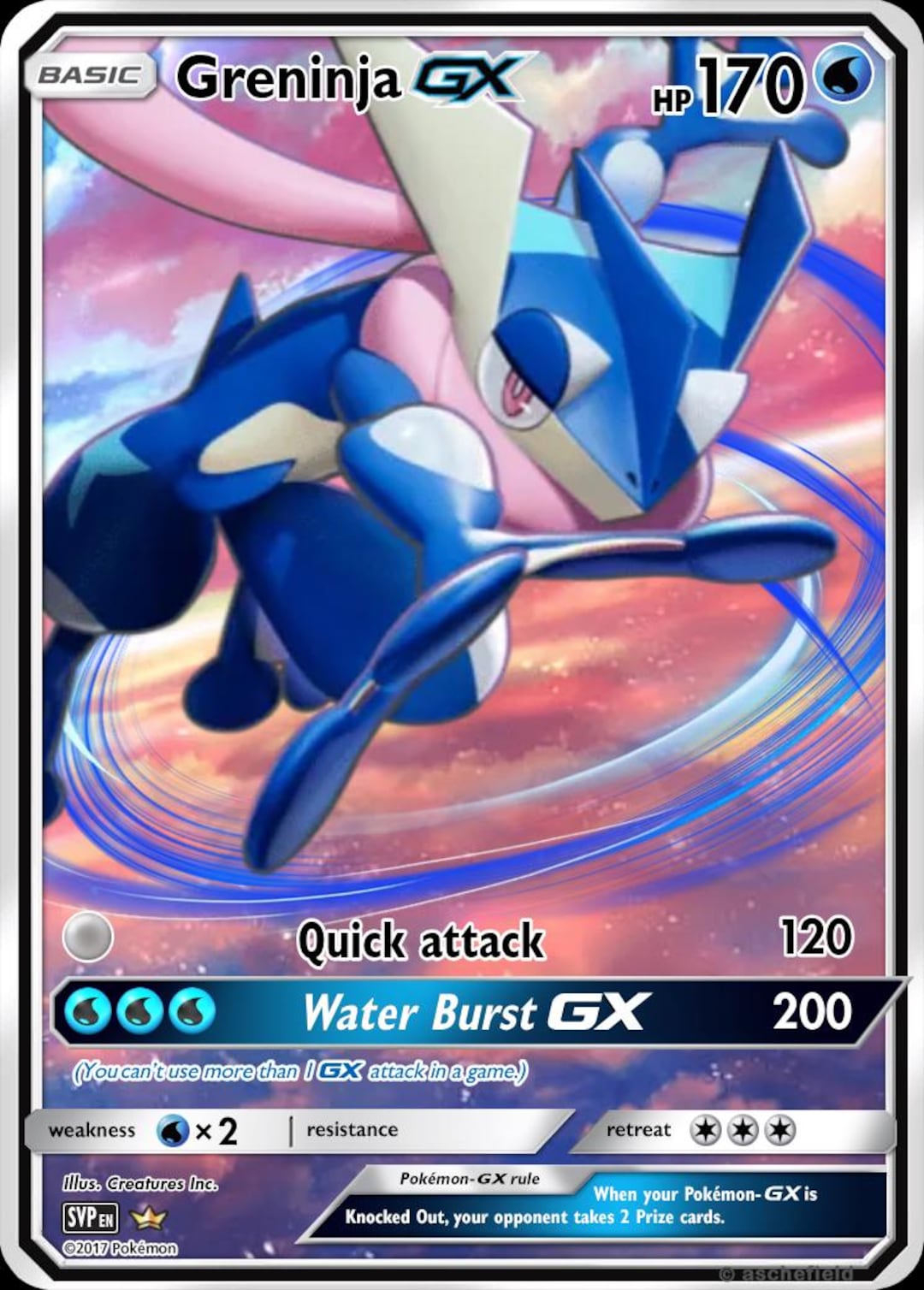 Greninja GX - Etsy