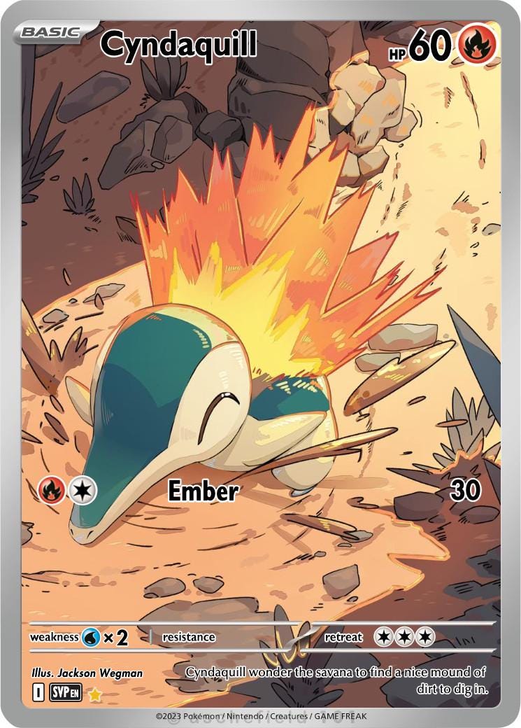 Cyndaquil Full Art - Etsy Cyndaquil Full Art - Etsy