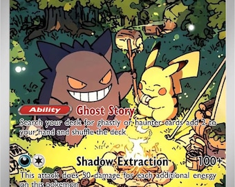 Gengar And Pikachu Full Art