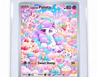 Galarian Ponyta Full Art