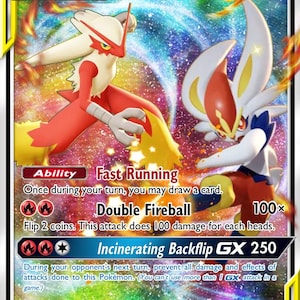 Blaziken Gx - Etsy Blaziken Gx - Etsy