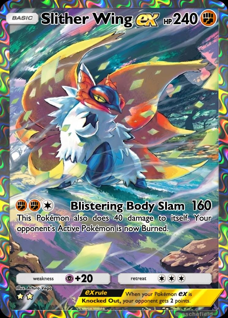 slither wing pokemon card price Iron Moth & Slither Wing - Shrouded Fable - Pokemon Card Lot - 009/064 -  026/064 main image 1