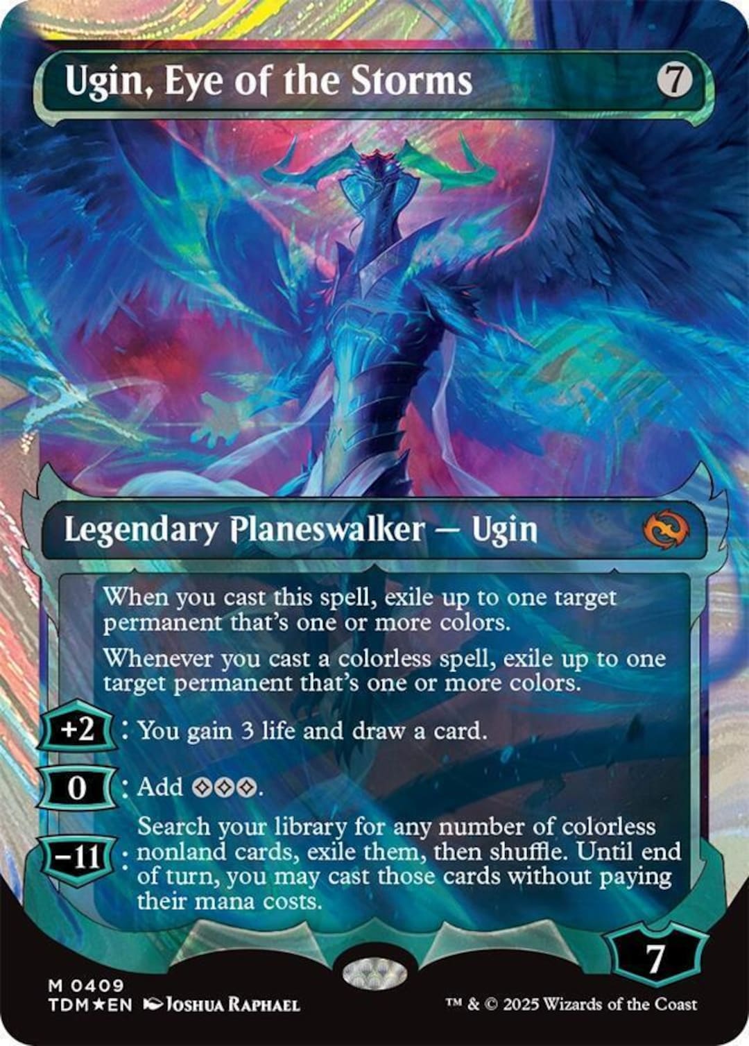 Ugin, Eye of the Storms [showcase Foil] #409 Proxy - Etsy