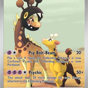 Girafarig - Etsy Girafarig - Etsy