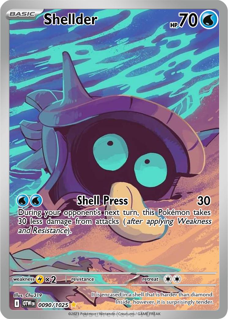 shellder pokemon card value Buy Common | Fusion Strike Water Hide in Shell Flip a coin Used] Shellder LV.16 Pokémon Card