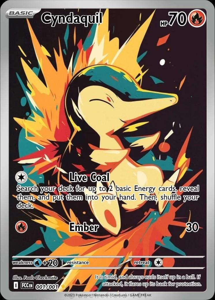 pokemon card cyndaquil lv 21 [1] Live Coal (10) Pokemon TCG - Promo -