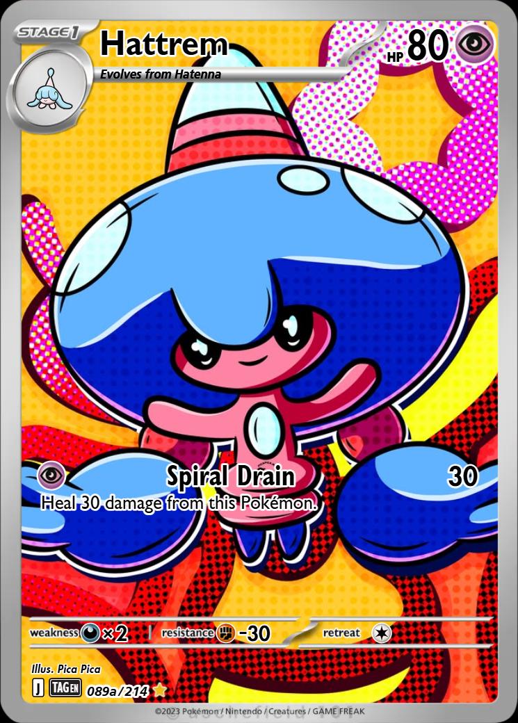 hattrem pokemon card Uncommon Card Type Pokemon TCG - s5a -
