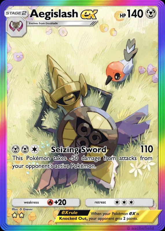 aegislash ex pokemon card Aegislash Ex Full Art