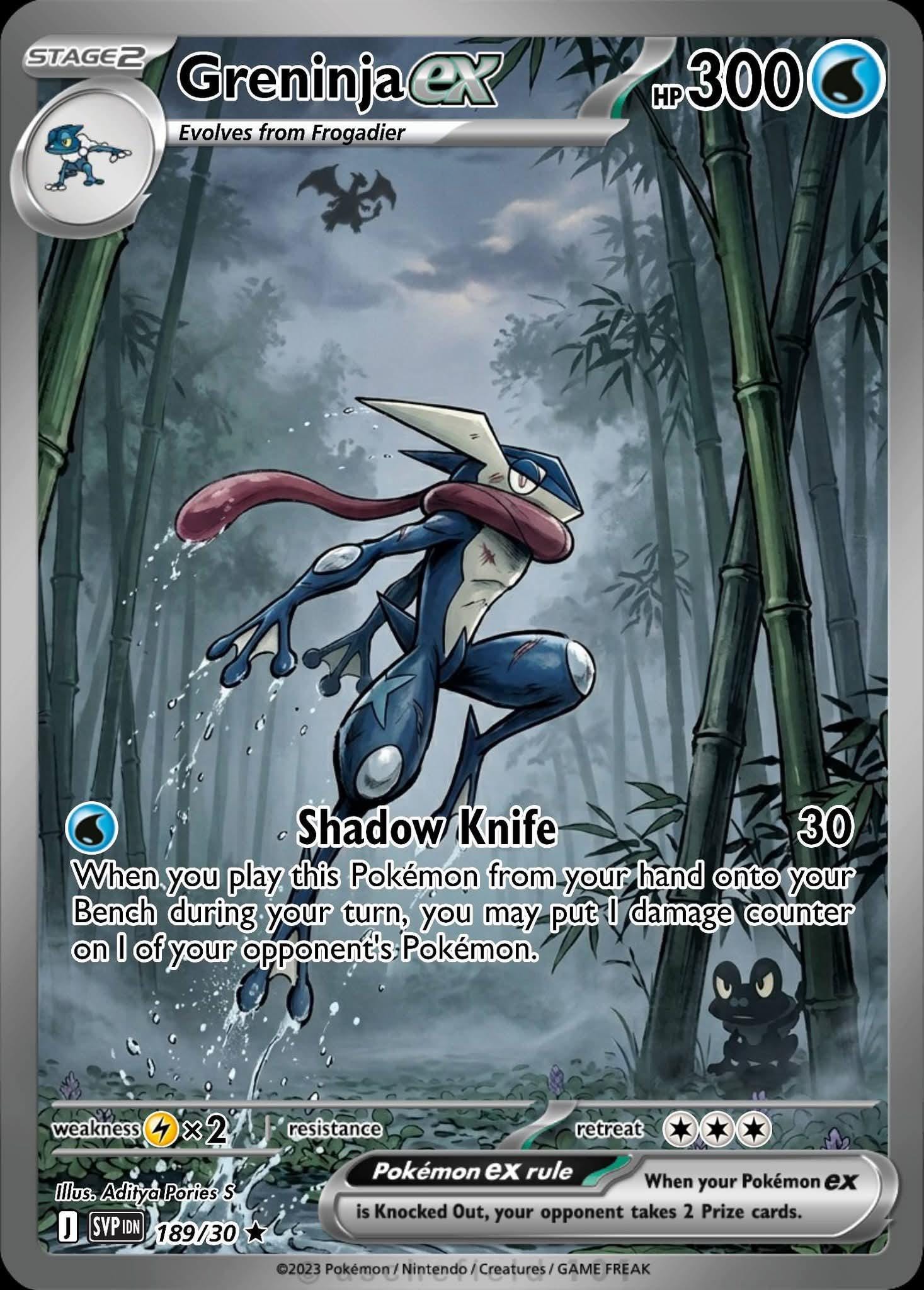 pokemon card greninja ex TCG Mega - 116/086 - Chaos Rising - Holofoil Promo Card Type Greninja EX Full Art -