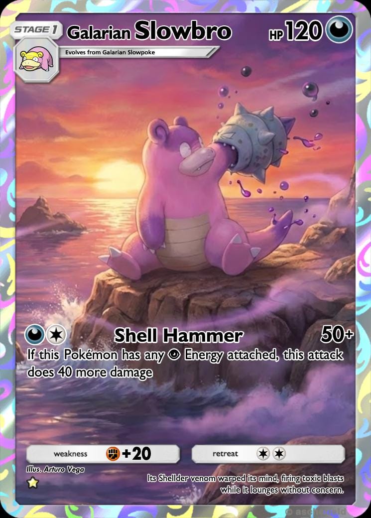 Slowbro and Mewtwo - Etsy Slowbro and Mewtwo - Etsy