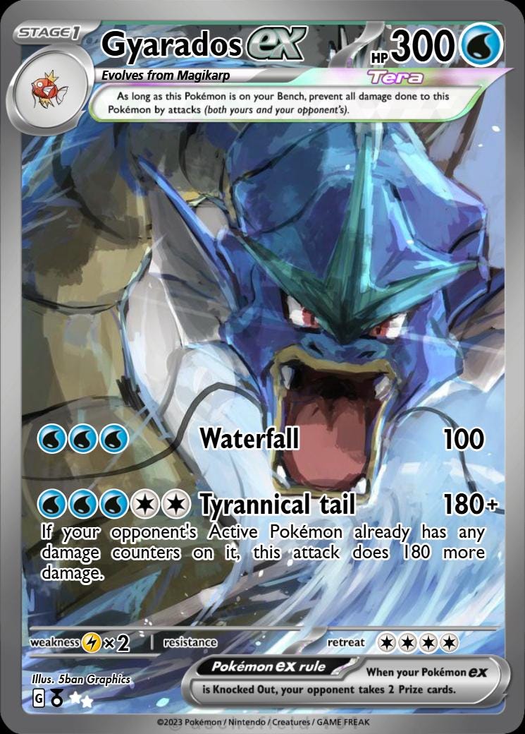 gyarados holographic pokemon card Amazon.com: Pokemon - Gyarados (34/108) - XY Evolutions main image 0
