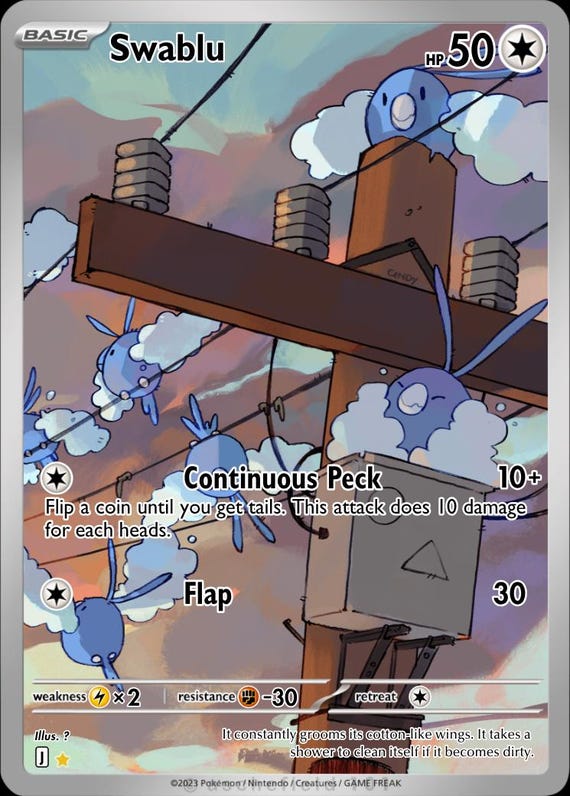 swablu pokemon card value Prices Colorless Artist Swablu (79/107) (Stamped) [EX: Deoxys]
