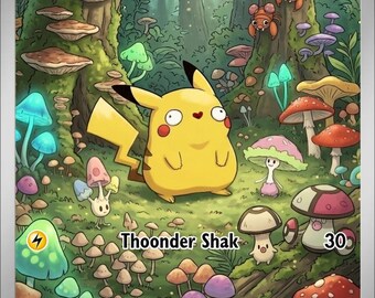 Derp Pikachu Full Art