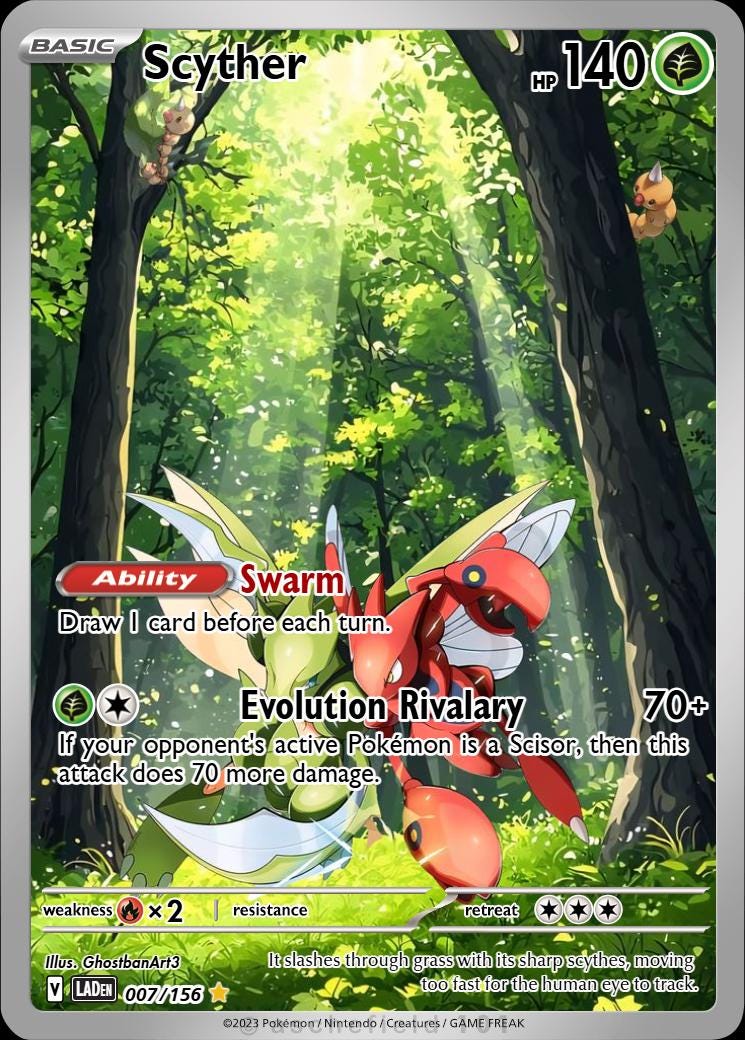 pokemon cards scyther 004/197 Evolves from null Colorless Agility (10) Flip a coin Scyther | 151 | TCG