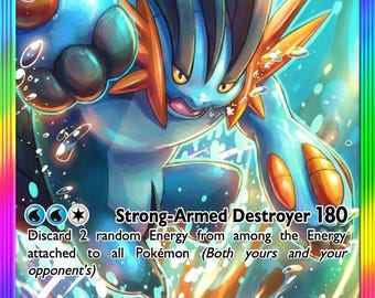 pokemon card swampert gx Mega Once during your turn (before your attack) Pokemon EX Crystal Guardians Holo