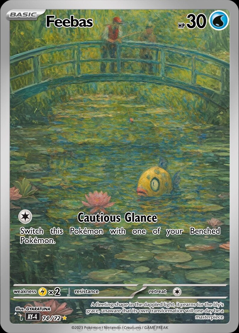 Feebas Full Art - Etsy