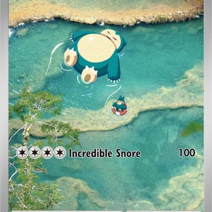 Full Art Snorlax - Etsy Full Art Snorlax - Etsy