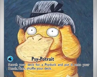 Psyduck With Grey Felt Hat