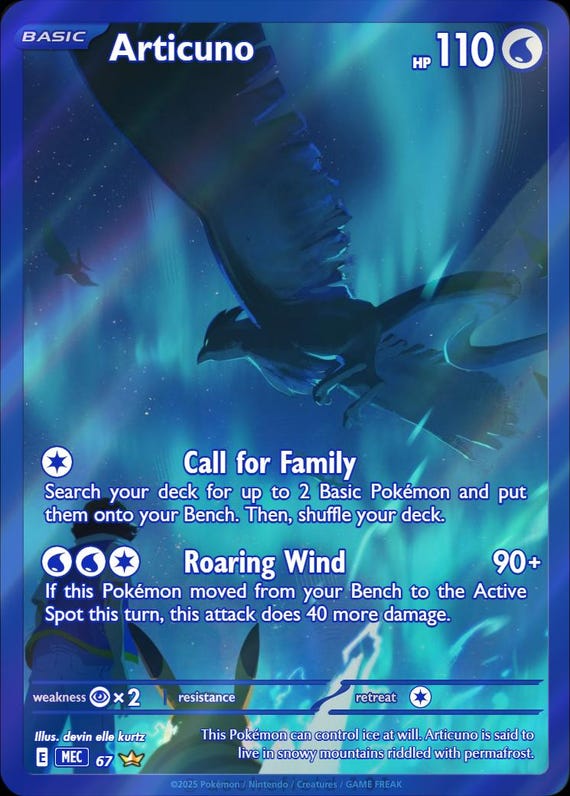 articuno pokemon card full art AR Custom Display Case Evolves from null Type Articuno Full Art