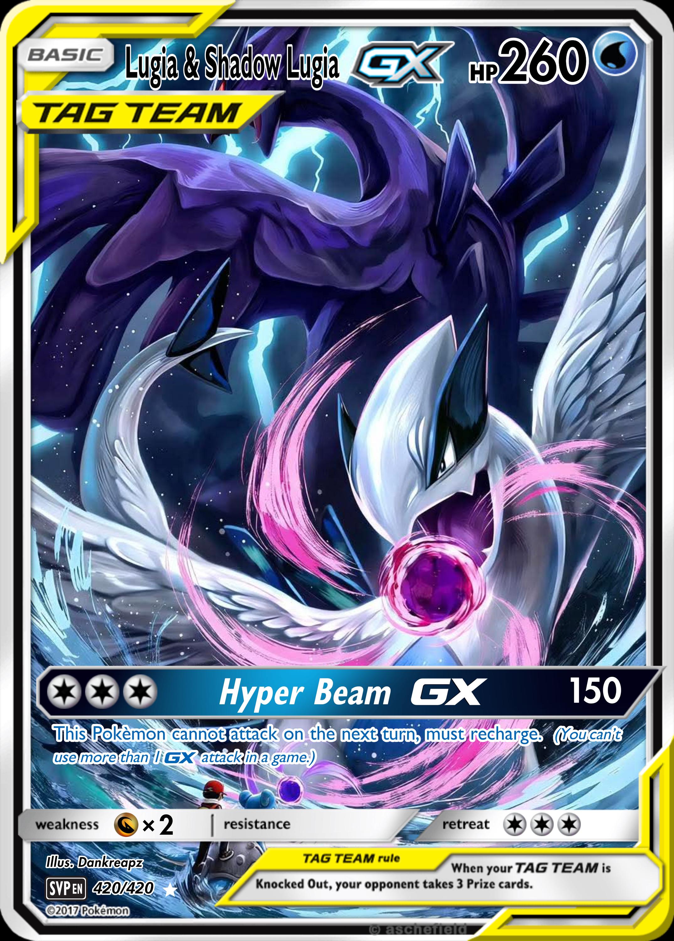 lugia gx pokemon card - 159/214 - Rare Holo GX your opponent takes 2 Prize cards Lugia GX 207/214 Full Art