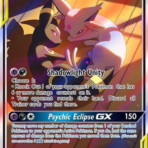 Umbreon Card Full Art - Etsy