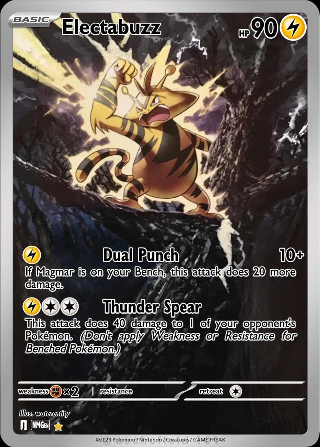 Electabuzz Full Art - Etsy