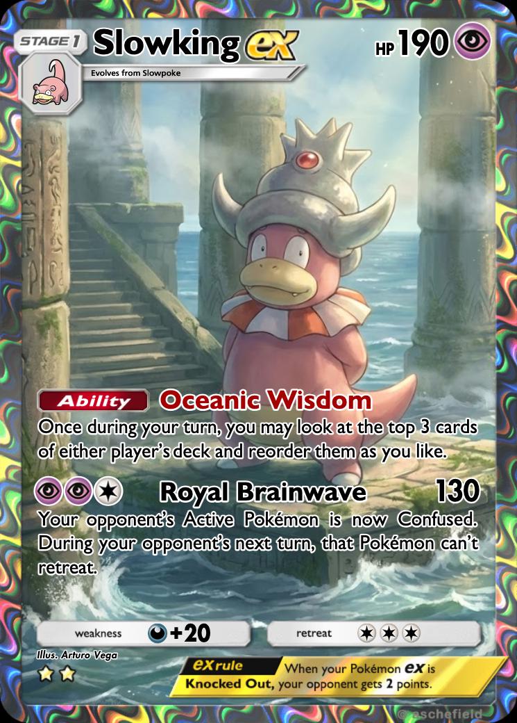slowking ex pokemon card Amazon.com: Slowking ex 086/193- Paldea Evloved Double Rare main image 1