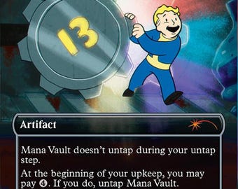 Mana Vault (Rainbow Foil) - Secret Lair Drop Series (SLD Proxy