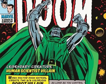 Doctor Doom 394 MTG Marvel Superhero Proxy Holographic - Etsy