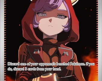 courtney pokemon card Team Magma Admin - Double Crisis