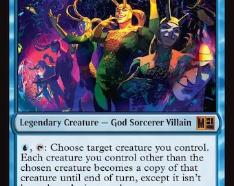 Loki, Lord of Misrule - Commander: Marvel Super Heroes (MSC) Proxy