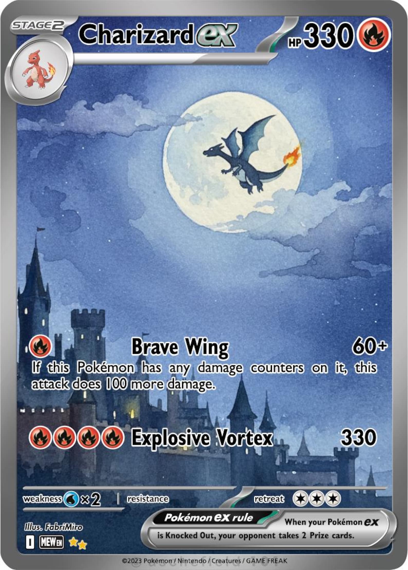 Charizard EX Night Sky - Etsy