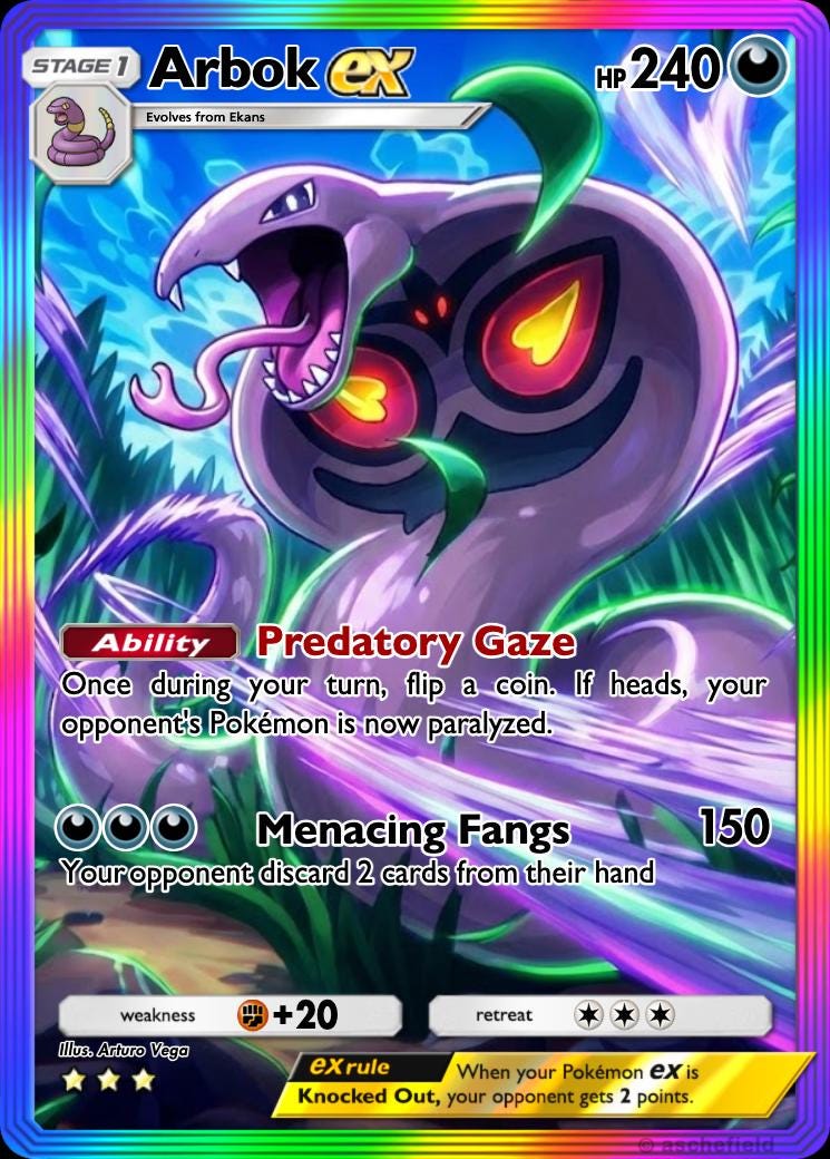 arbok ex pokemon card Carta Pokmon 024/165 Tcg -espaol- When Pokemon Arbok ex #24 Prices |