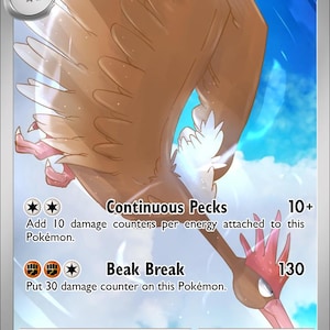 Fearow Card - Etsy