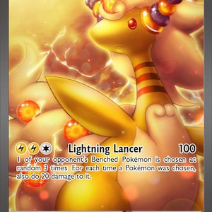 mega ampharos pokemon card Mega Ampharos