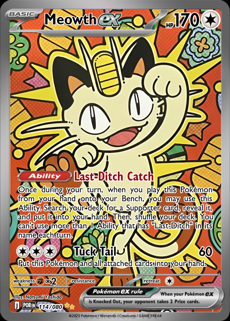 Meowth Ex Full Art Holo Proxy - Etsy